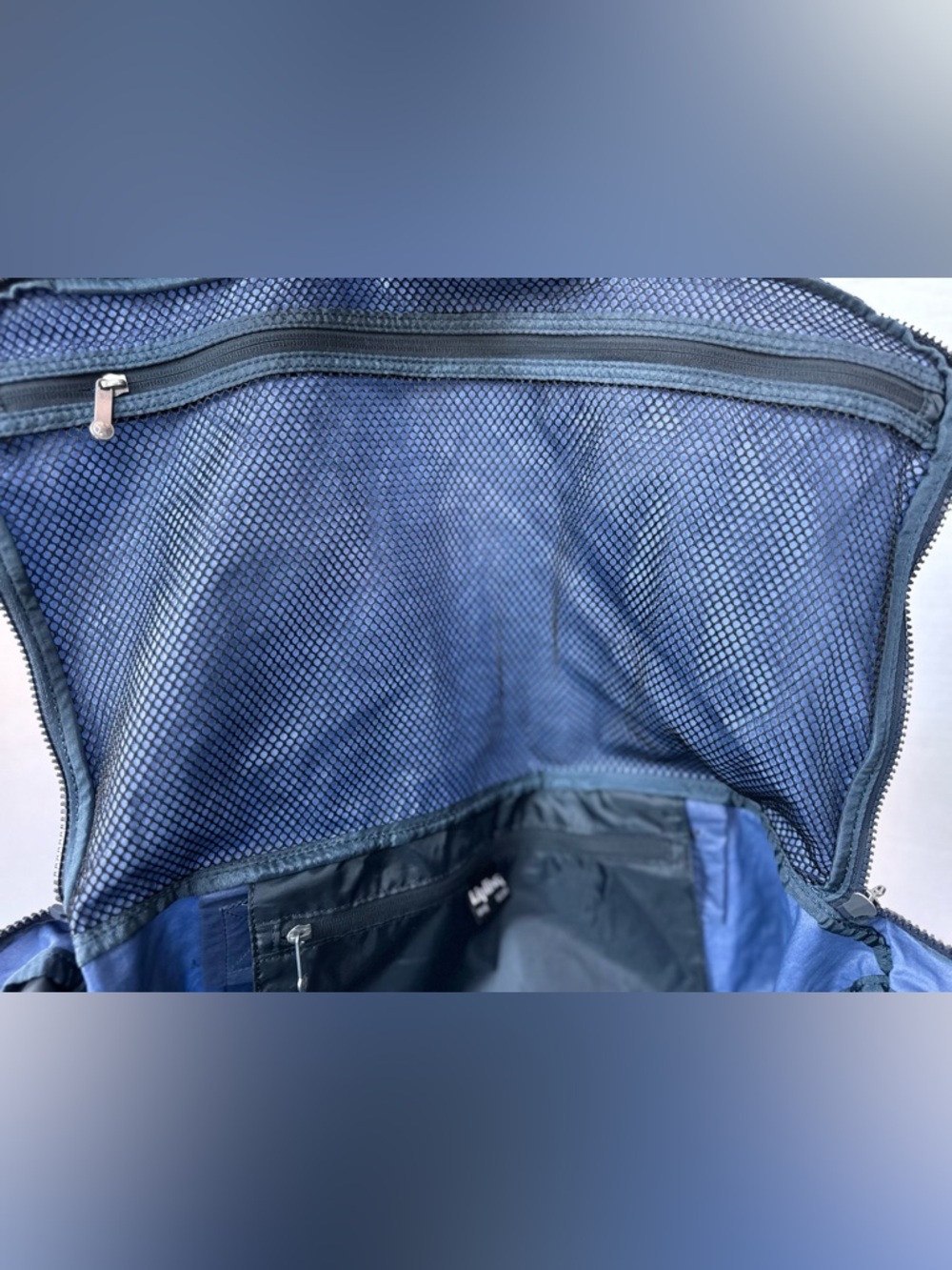 kipling argus blue lover duffle bag - Picture 11 of 15